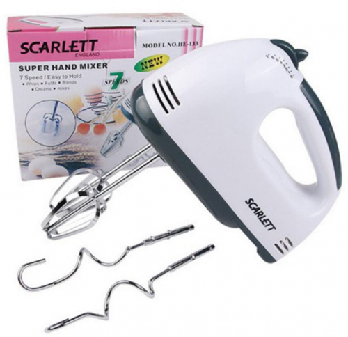 Scarlett 7-Speed Electric Hand Mixer