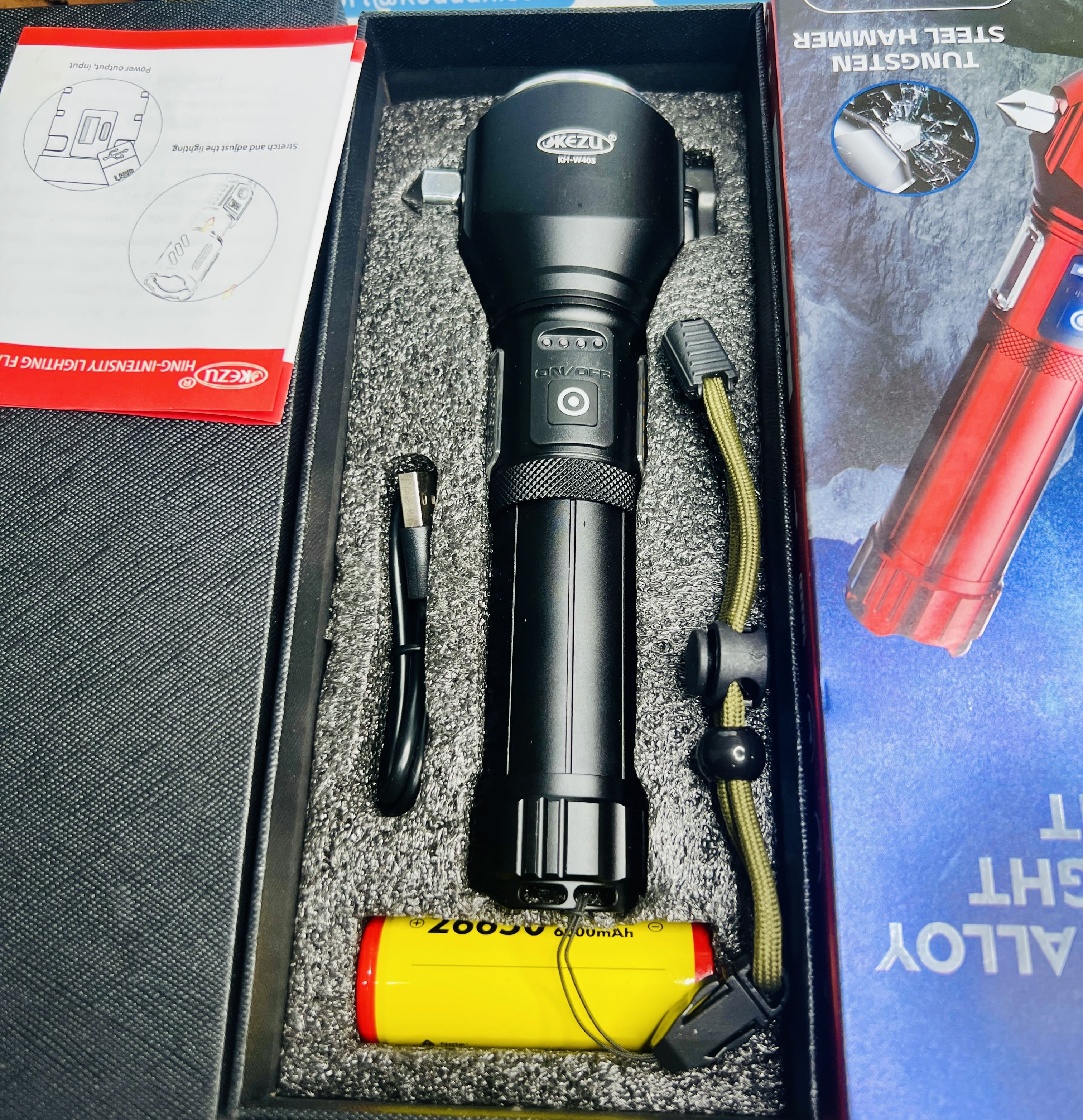 Kezu KH-W40S Torch Light