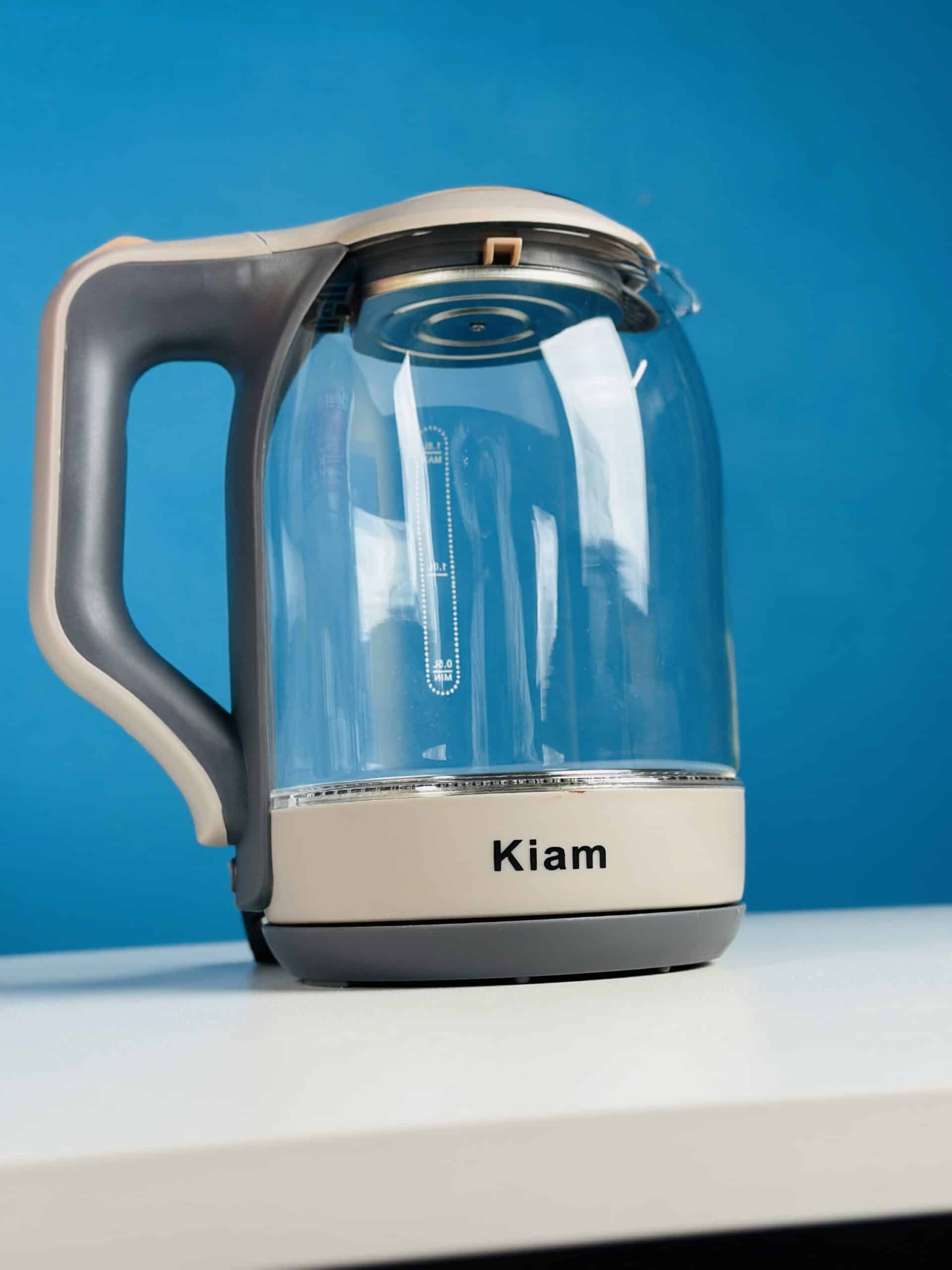 Kiam Electric Kettle BL002 Automatically turns Off – Automatic Over Heat Protection (1.8 L)