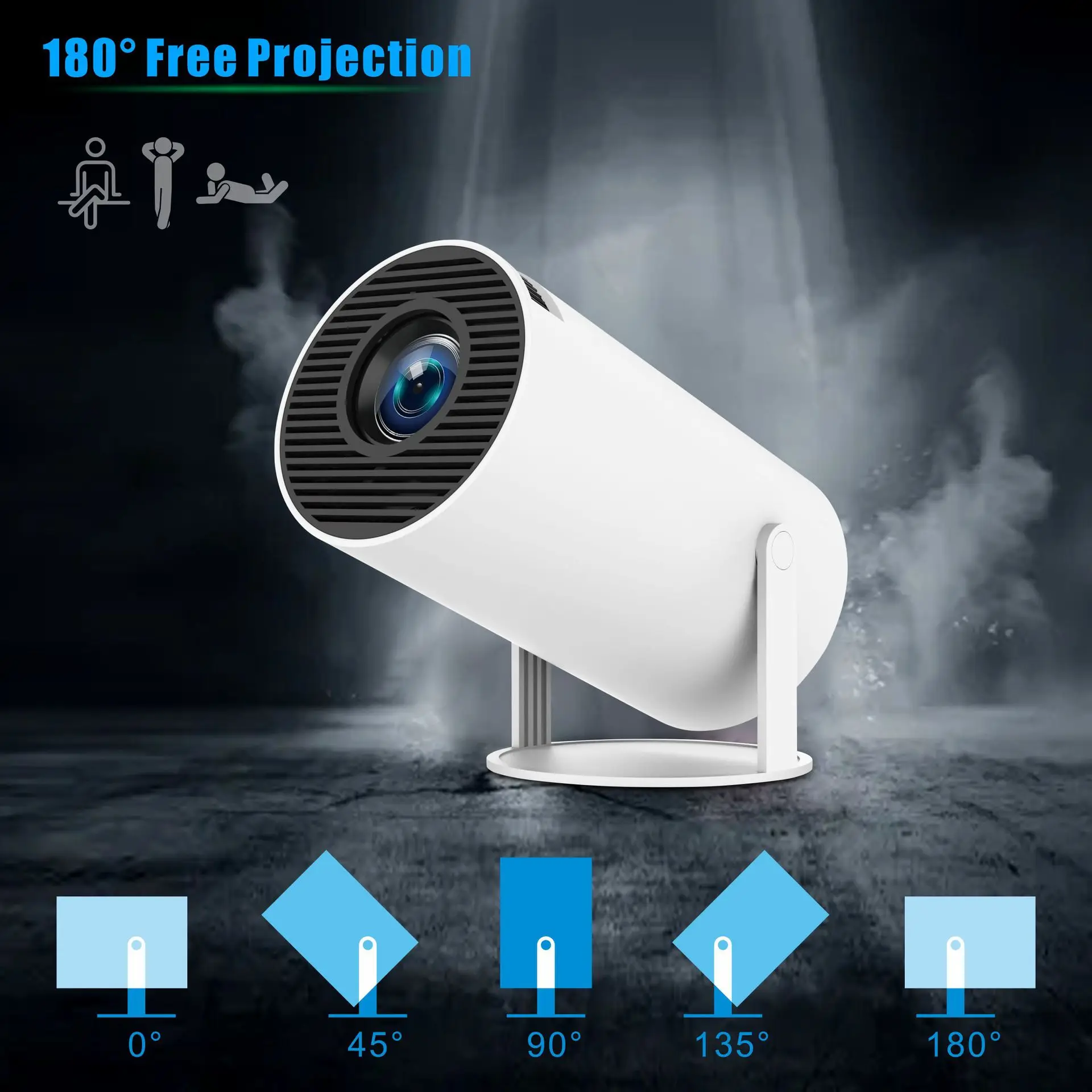 HY300 Smart Android Projector